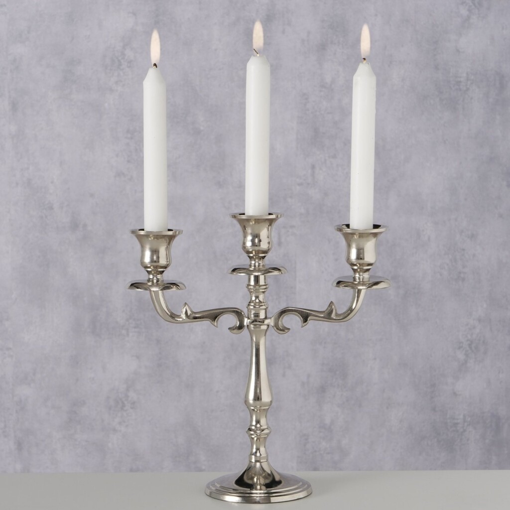 Kerzenleuchter Varas aus Aluminium