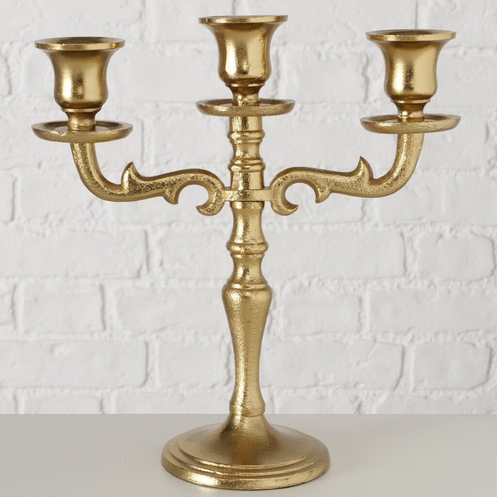 Kerzenleuchter Varas aus Aluminium