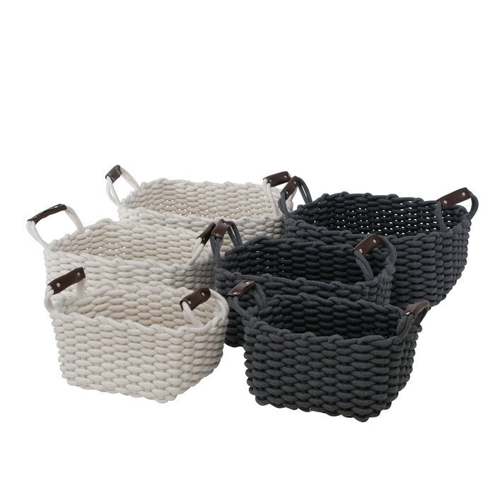 Korb Cathrin 3er Set rechteckig