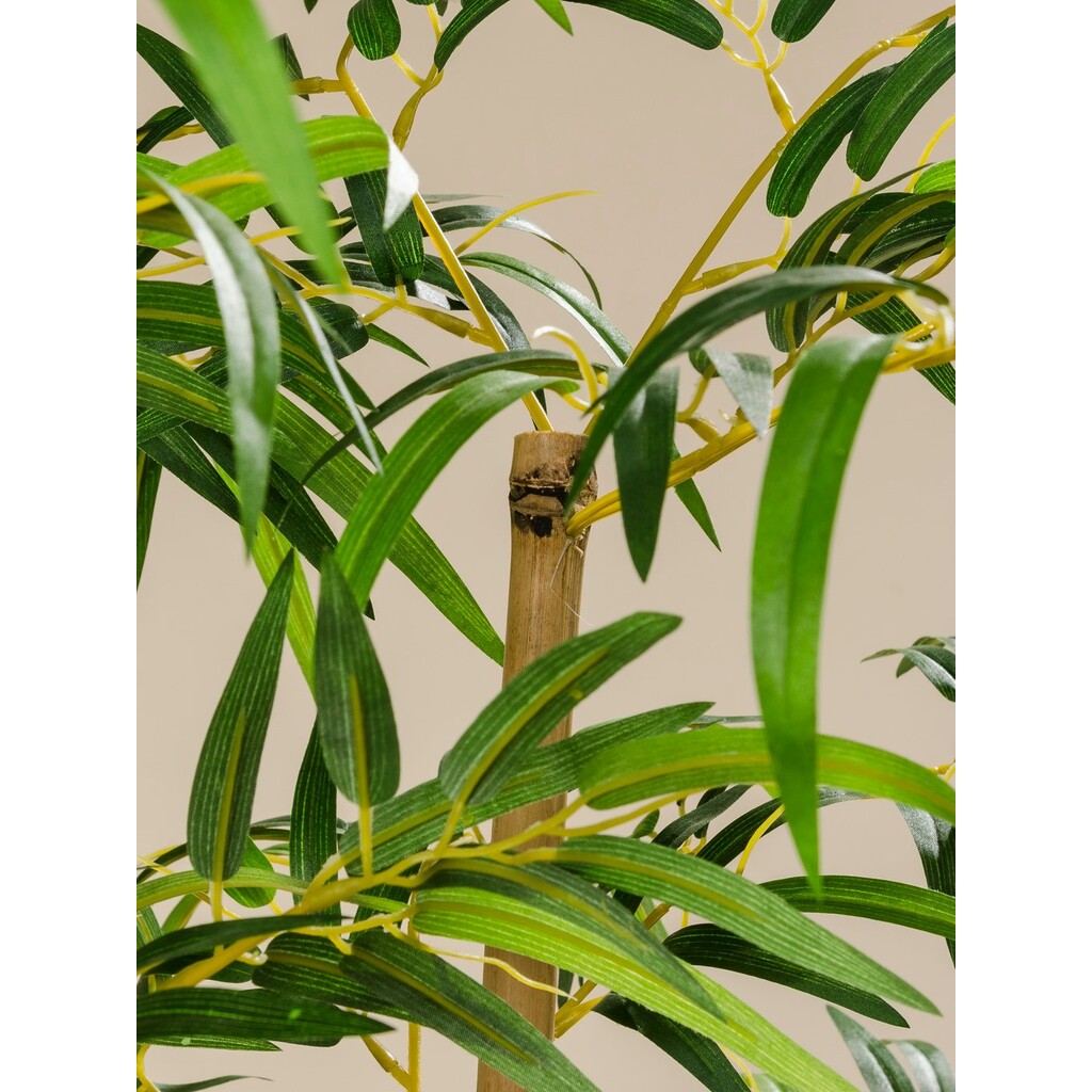 Kunstpflanze Bambus im Topf