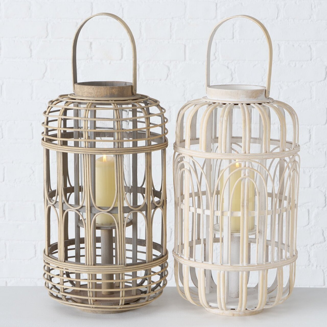 Laterne Holly 2er Set