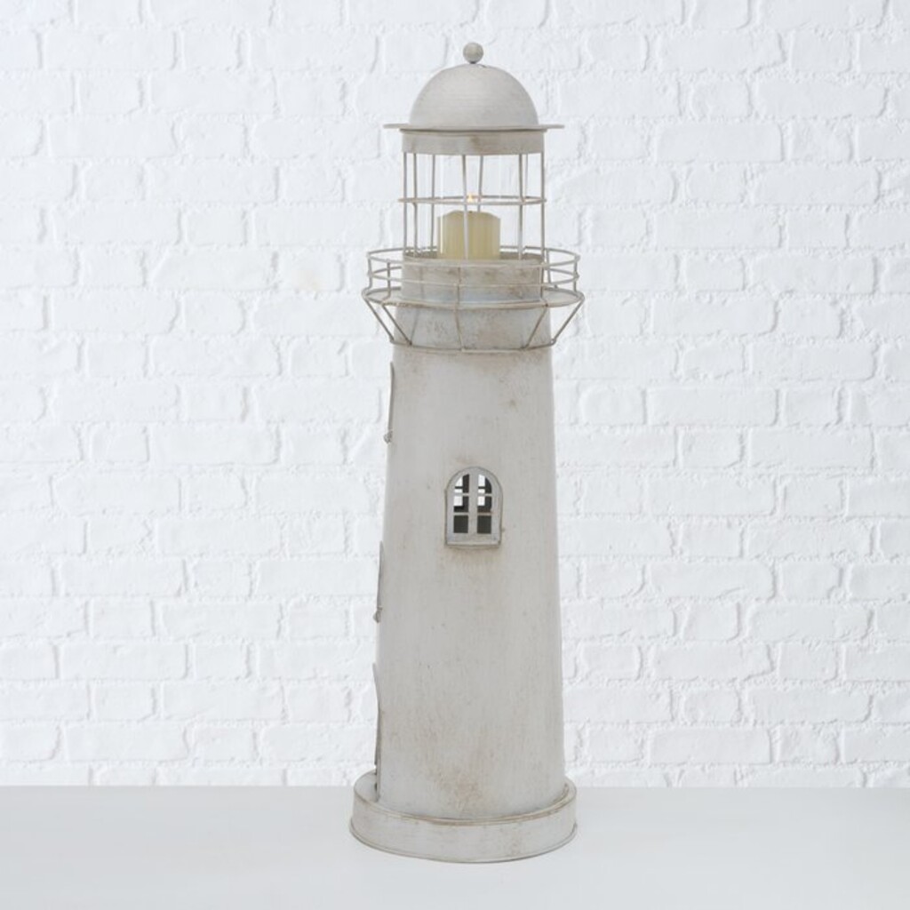 Laterne Leuchtturm, 2er Set