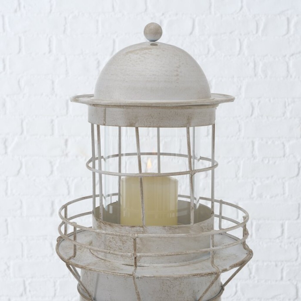 Laterne Leuchtturm, 2er Set