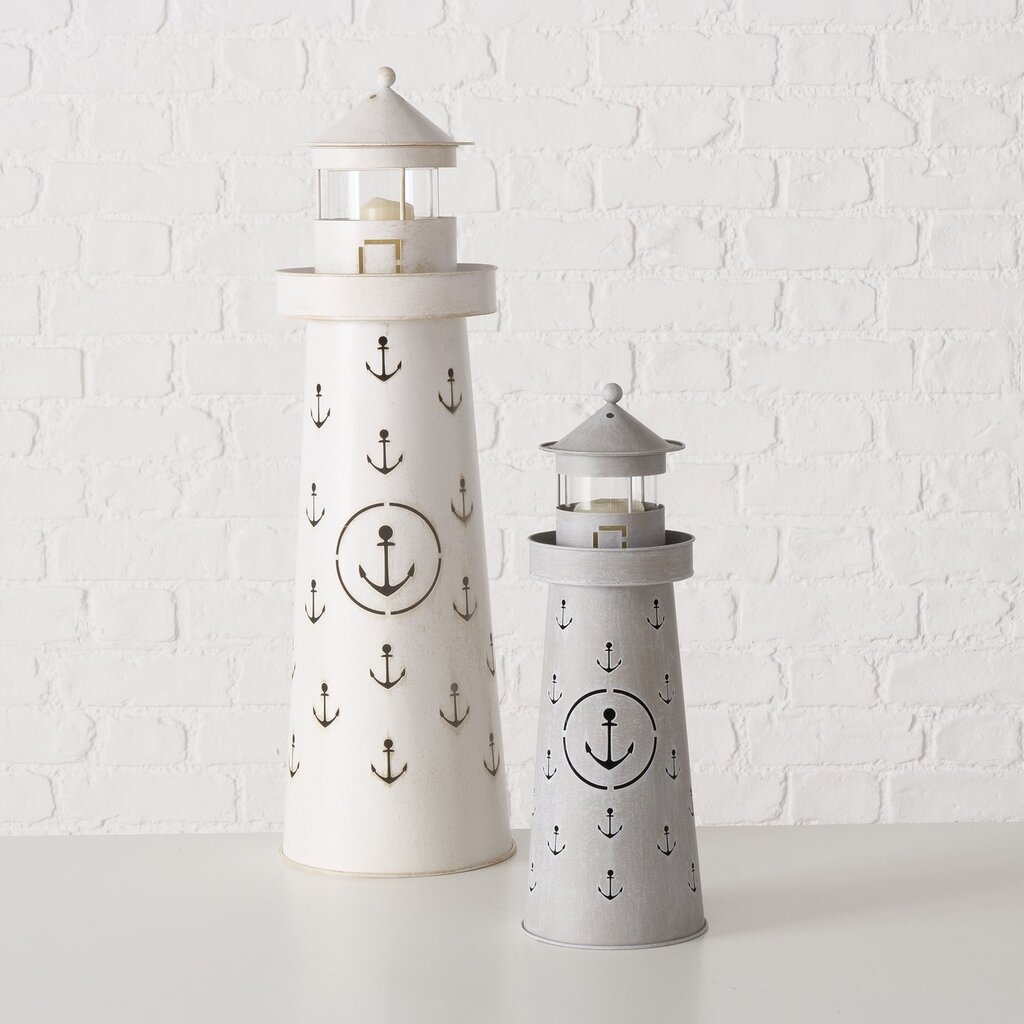 Leuchtturm Laterne Büsum 2er-Set
