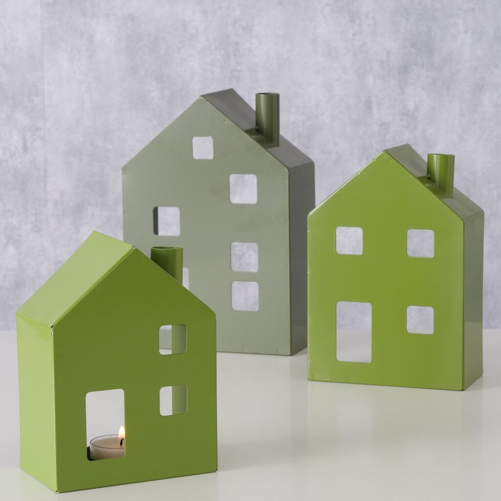 Lichthaus Windlicht Set 3-tlg für Teelicht Lavik