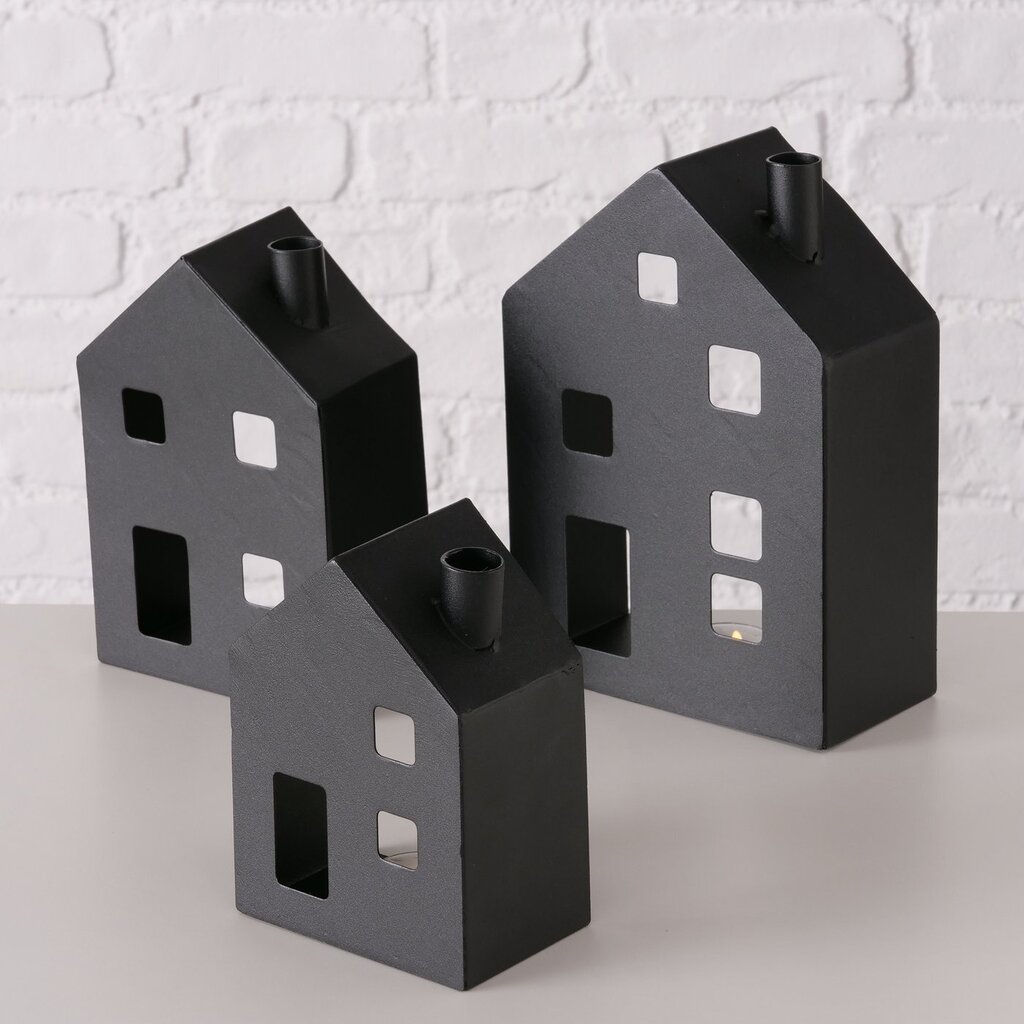 Lichthaus Windlicht Set 3-tlg für Teelicht Lavik