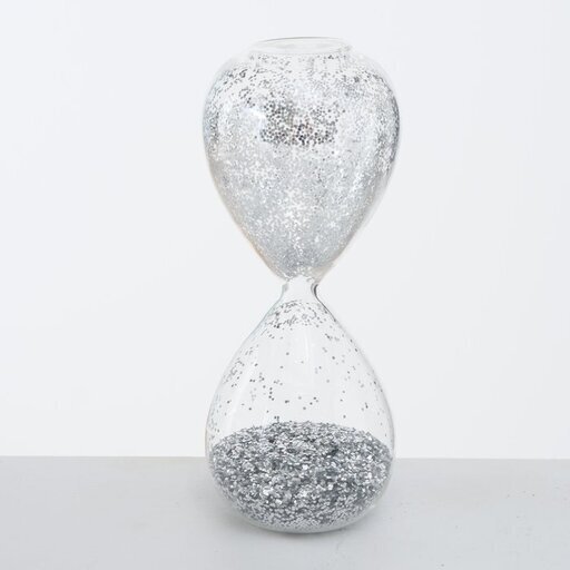 Sanduhr Jandia 2er Set silber