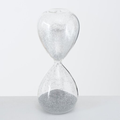 Sanduhr Jandia 2er Set silber