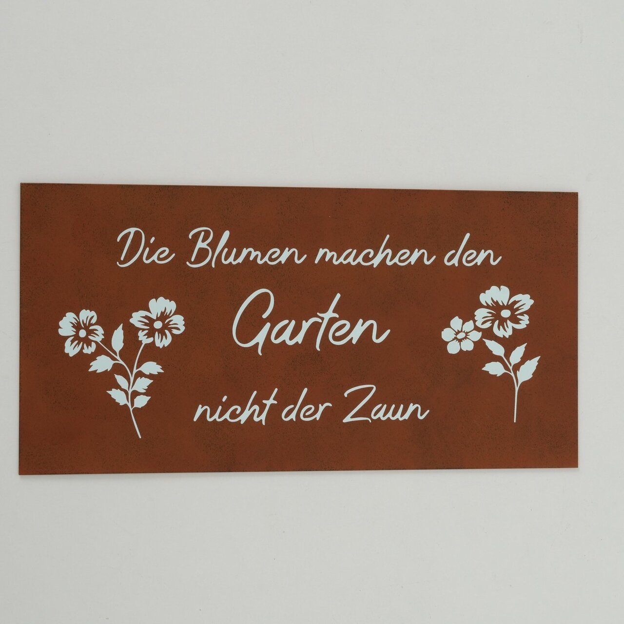 Schild Gartenfreude
