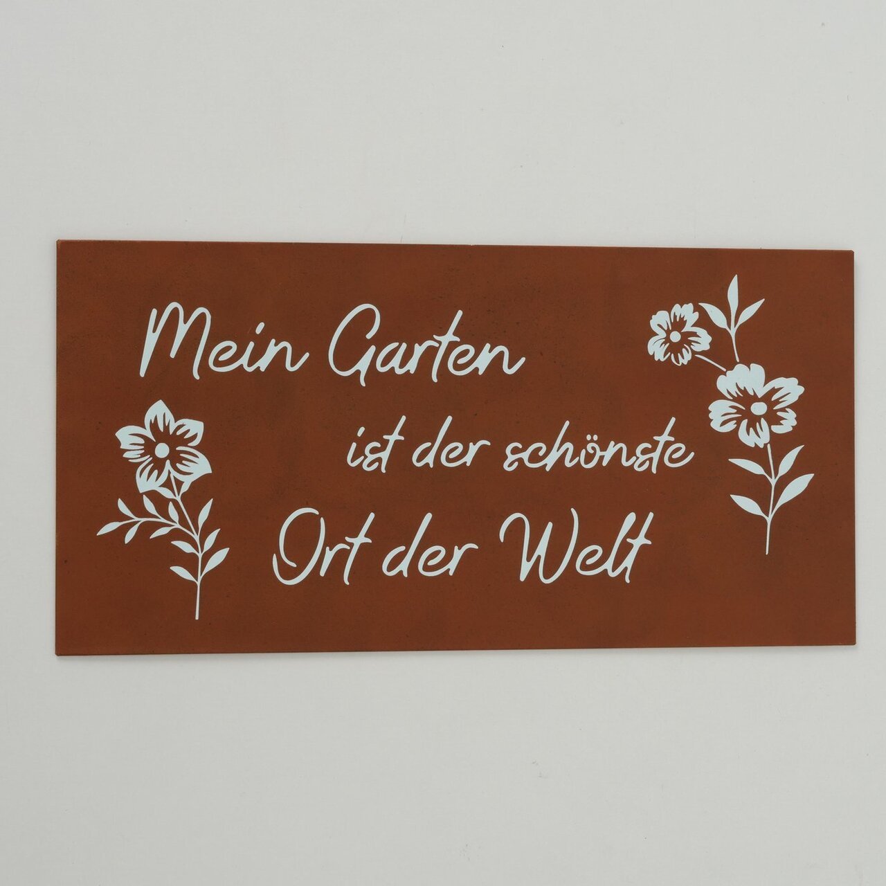Schild Gartenfreude