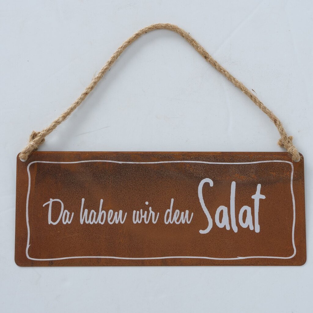 Schild Kraut Outdoorgeeignet