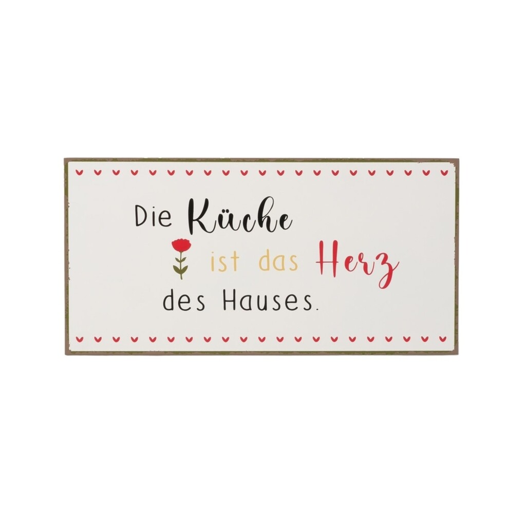 Schild Essen gut, alles gut, 4er