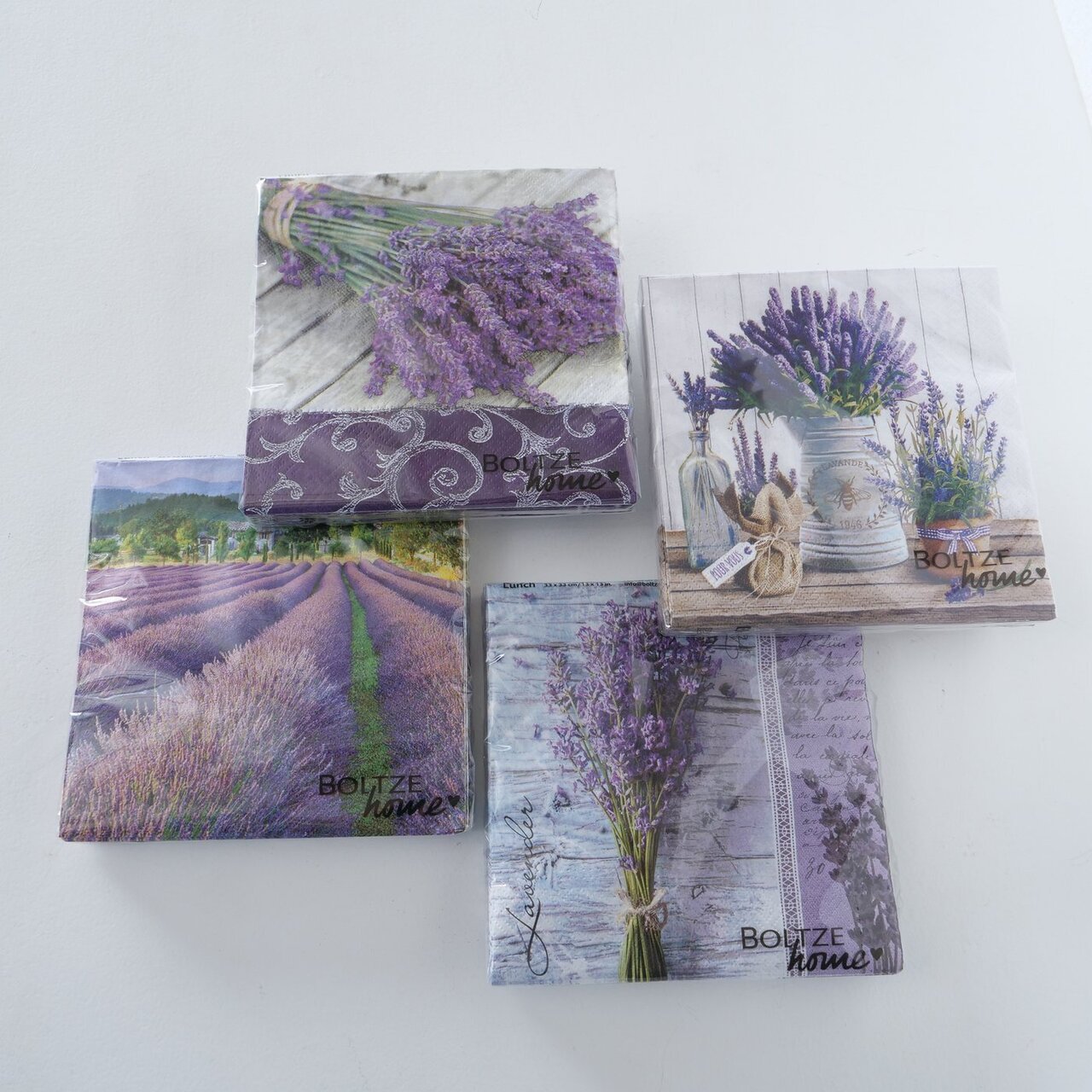 Servietten Lavendel 4er-Set