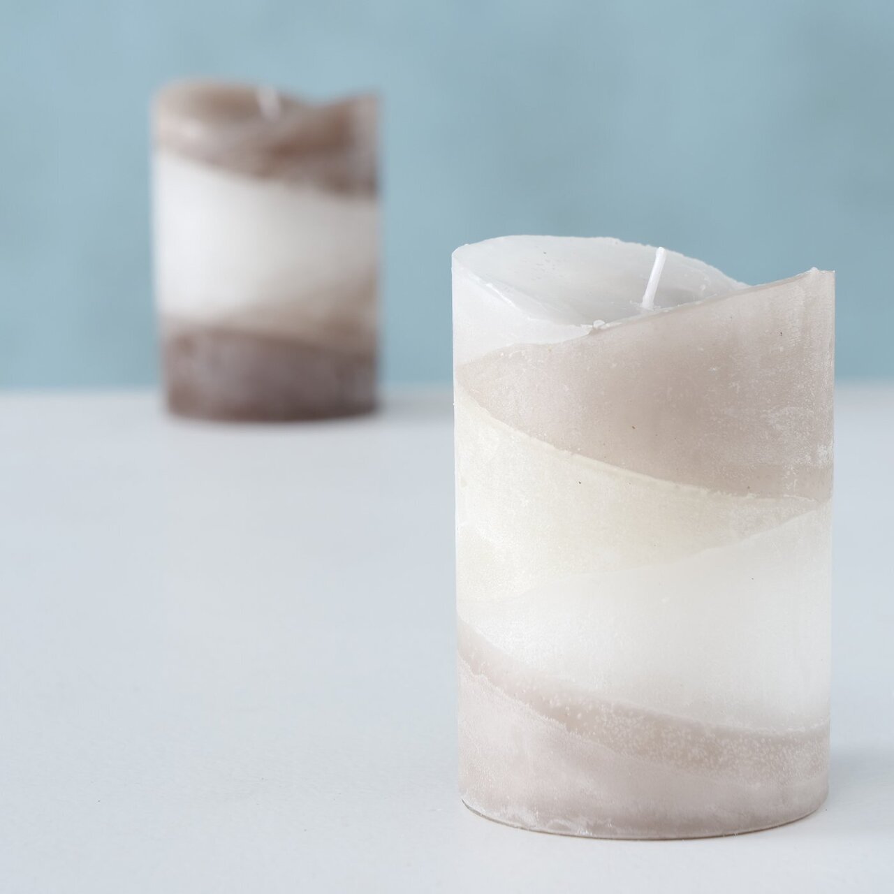 Stumpenkerze Gradienta