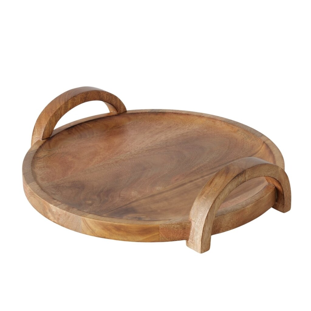 Boltze Dekotablett aus Mangoholz Julina Preview Image