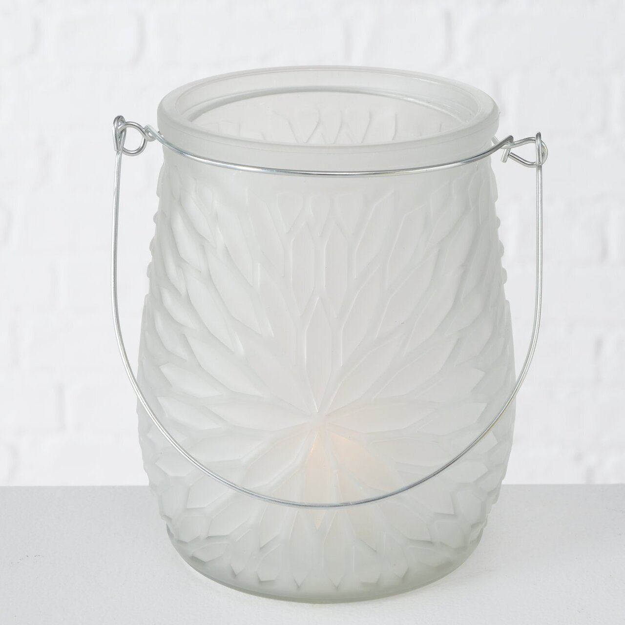 Teelichthalter Teelichtglas Mela 3er Set