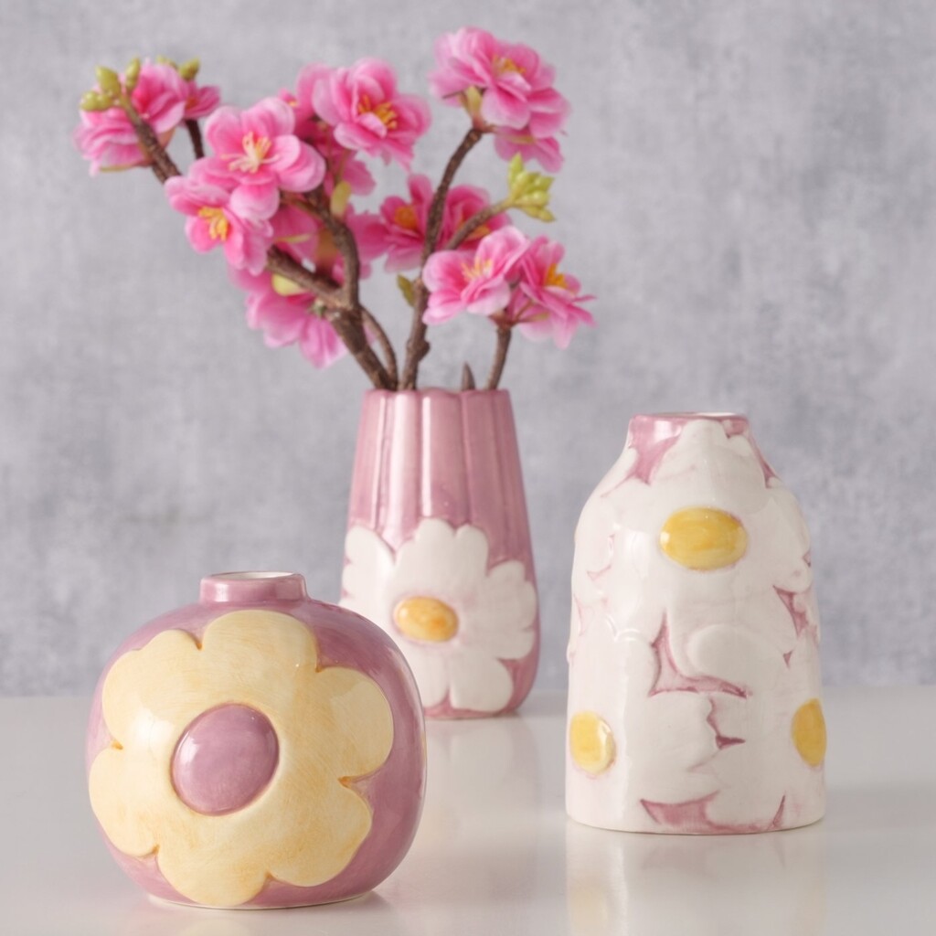 Boltze Vase Flores, 3er Set online kaufen bei SKANDEKO (Ansicht 2)
