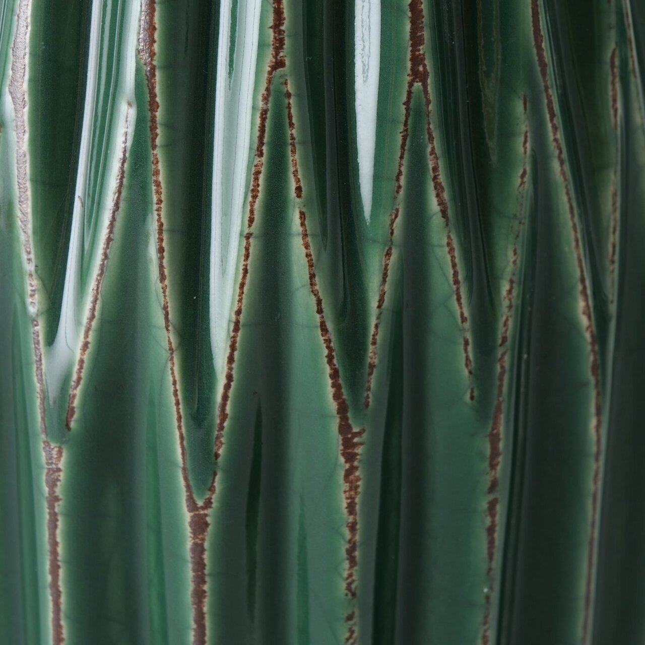 Vase Lenja 2er Set grün