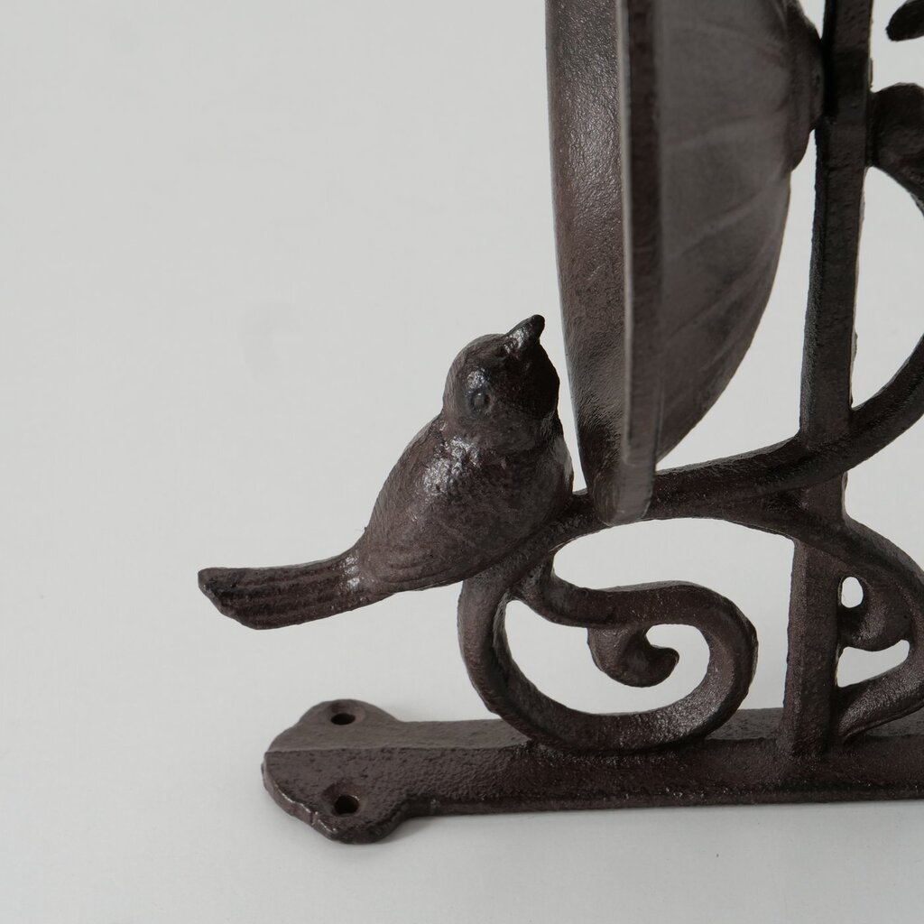 Wand Vogeltränke Vogelbad Twinki Gusseisen