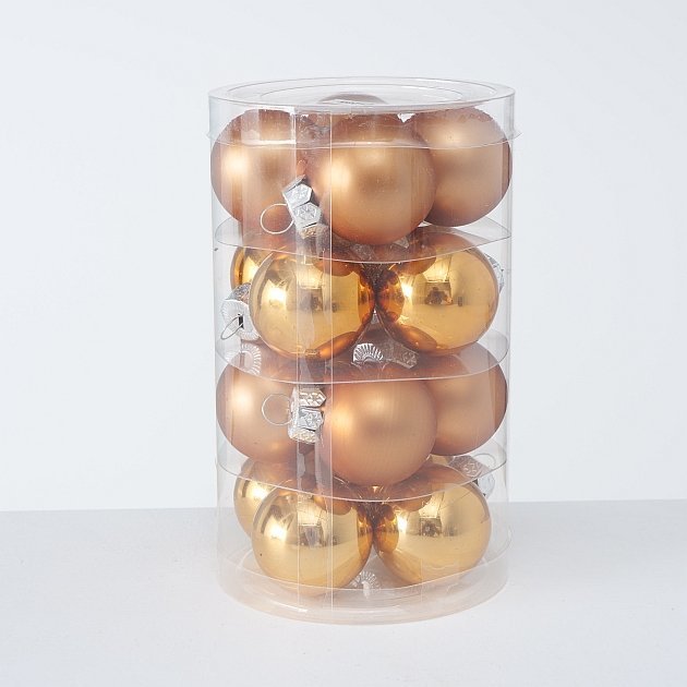 Weihnachtskugeln Ø 4 cm, 16 tlg