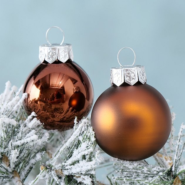 Weihnachtskugeln Ø 4 cm, 16 tlg