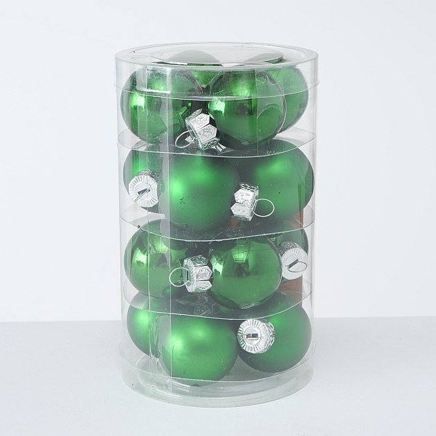 Weihnachtskugeln Ø 4 cm, 16 tlg