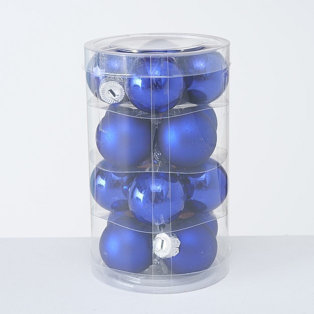 Weihnachtskugeln Ø 4 cm, 16 tlg