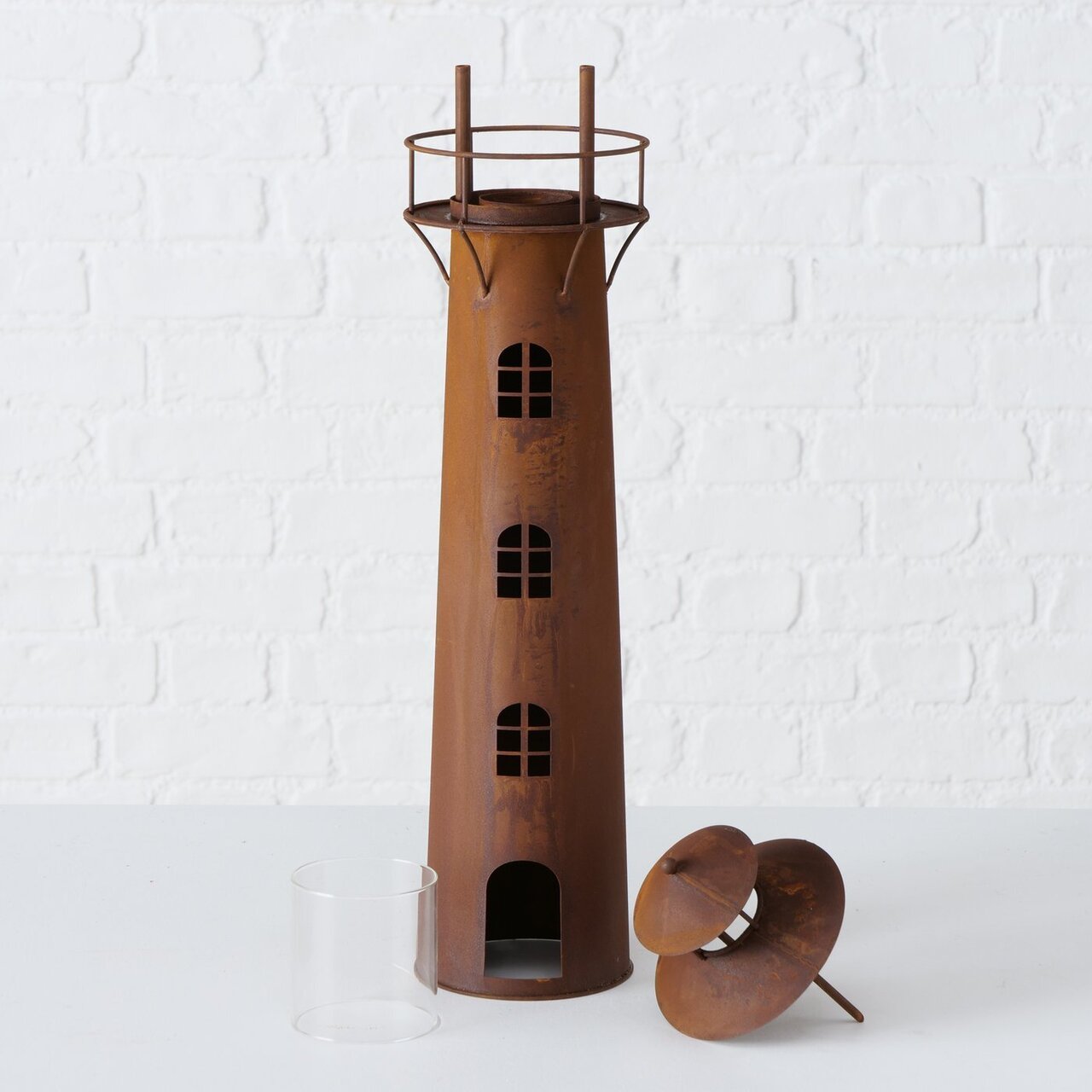 Leuchttum Laterne Capri 2teilig