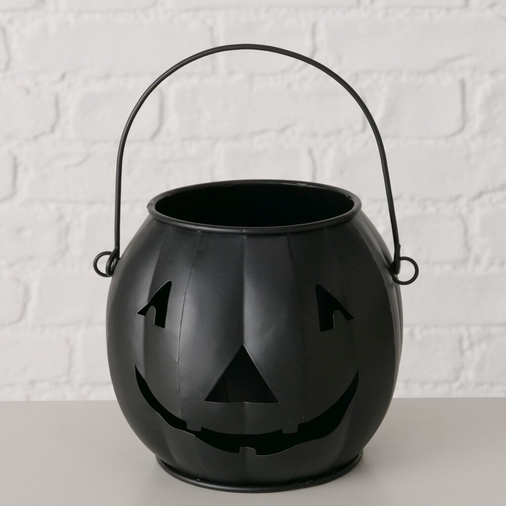 Windlicht Grimasi Kürbis Halloween