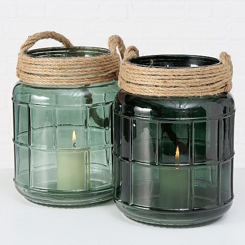 Boltze Windlicht Viseo 2er