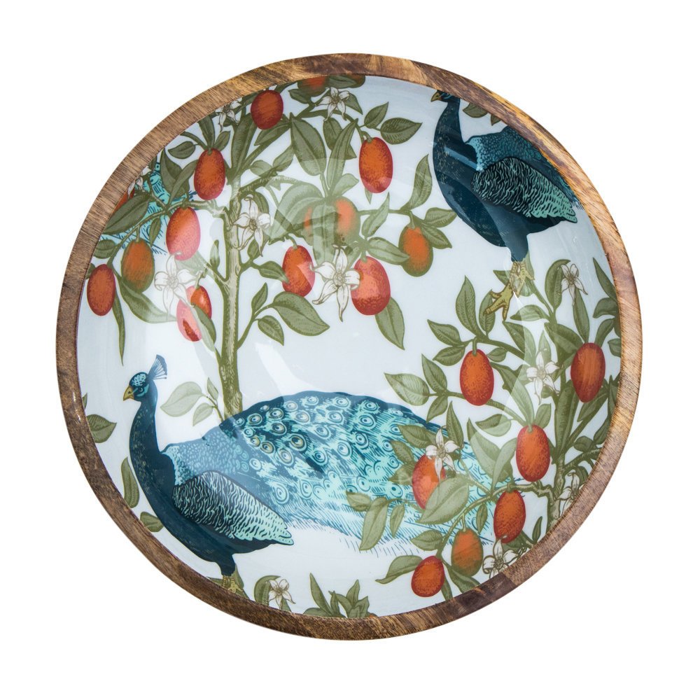 schüssel aus obstbaumholz