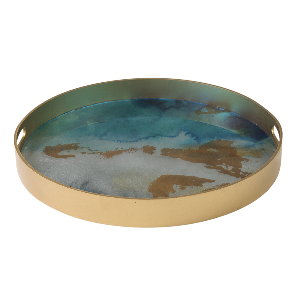 Tablett Marble Design