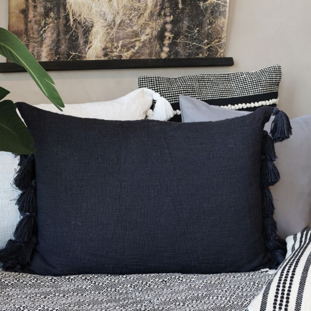 Aix Kissenbezug mit Quasten