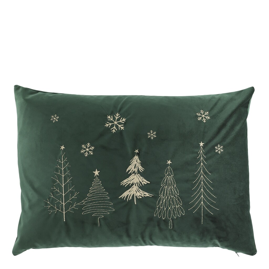 Chic Antique Aix Kissebezug mit Weihnachtsbäumen Preview Image