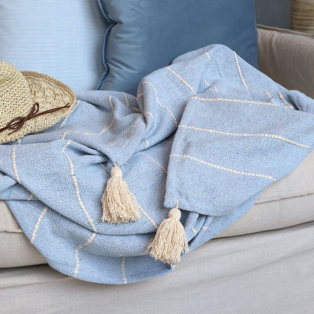 Chic Antique Aix Plaid aus Baumwolle und Garnüberschuss Preview Image