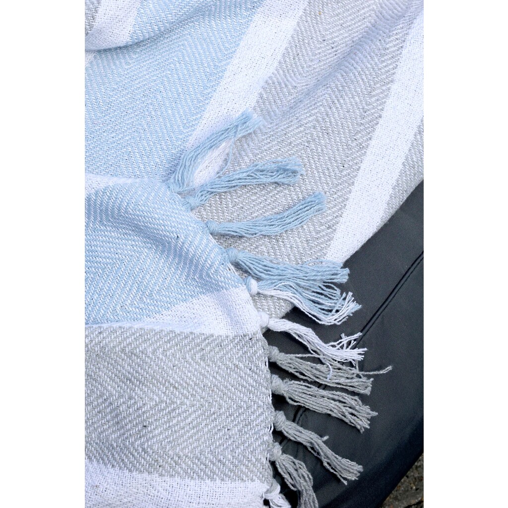 Aix Plaid aus Garnüberschuss