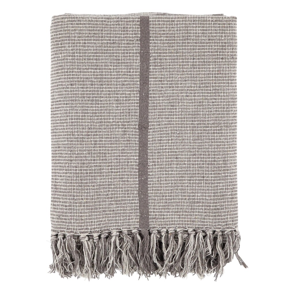 Aix Plaid aus Garnüberschuss, Streifen