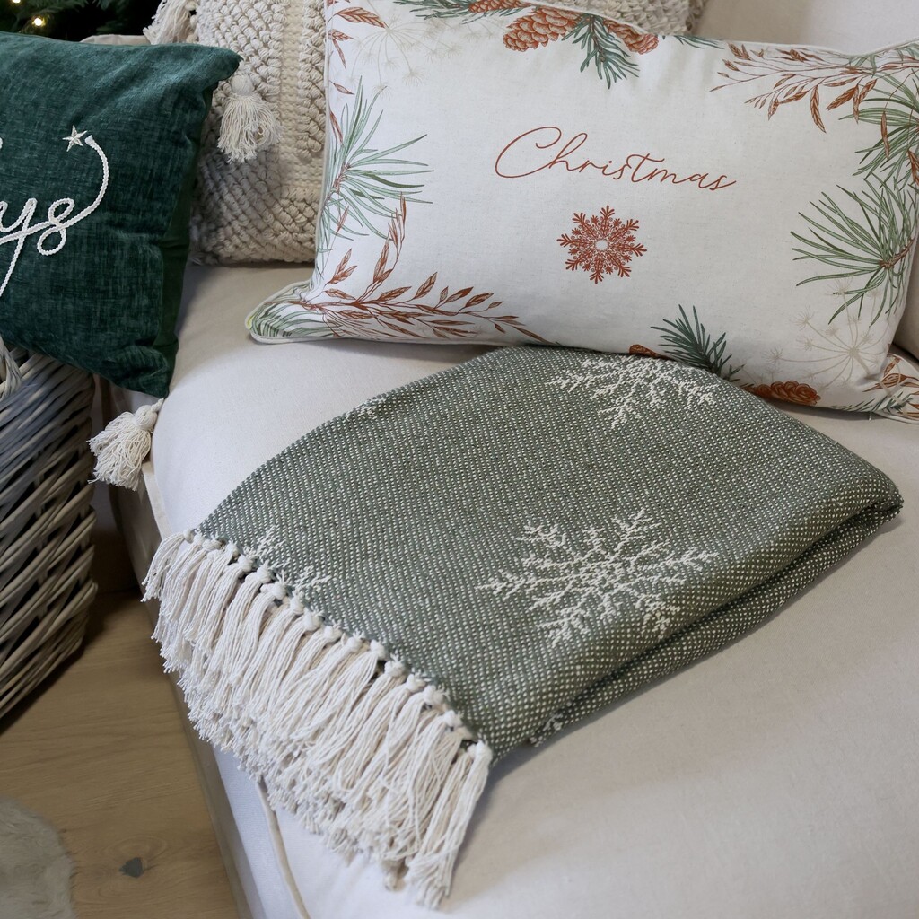 Chic Antique Aix Plaid Garnüberschuss mit Eiskristallen Preview Image