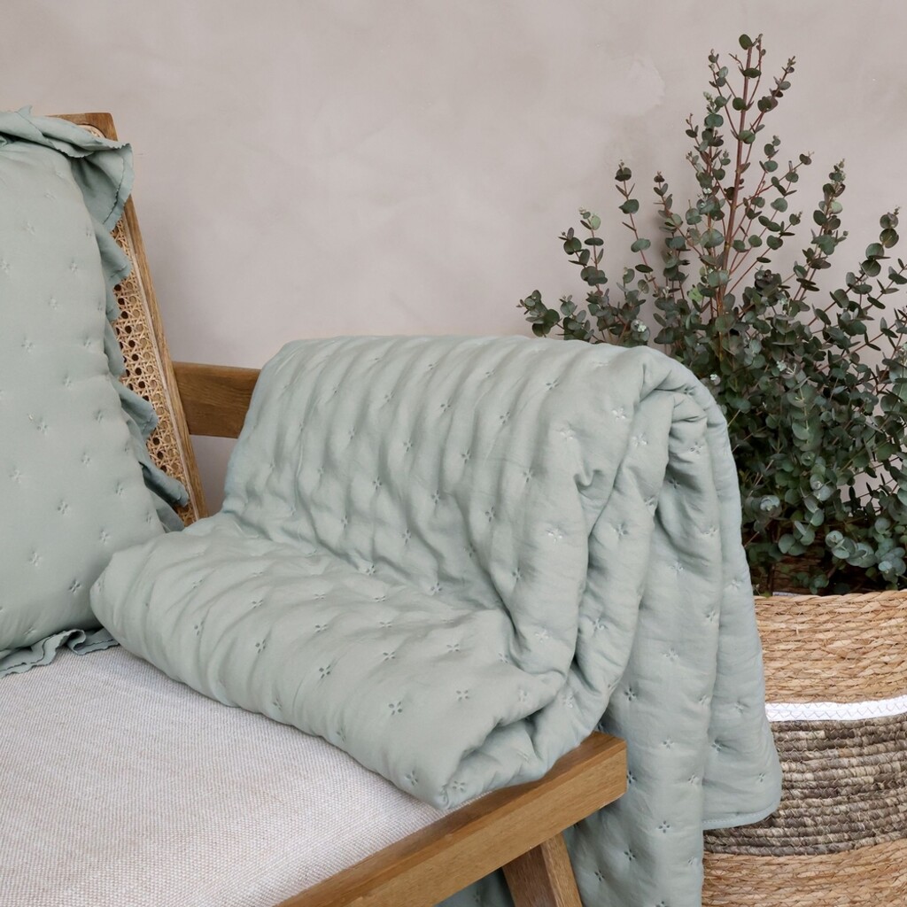 Aix Soft Quilt - Kuscheldecke im Vintage Landhausstil