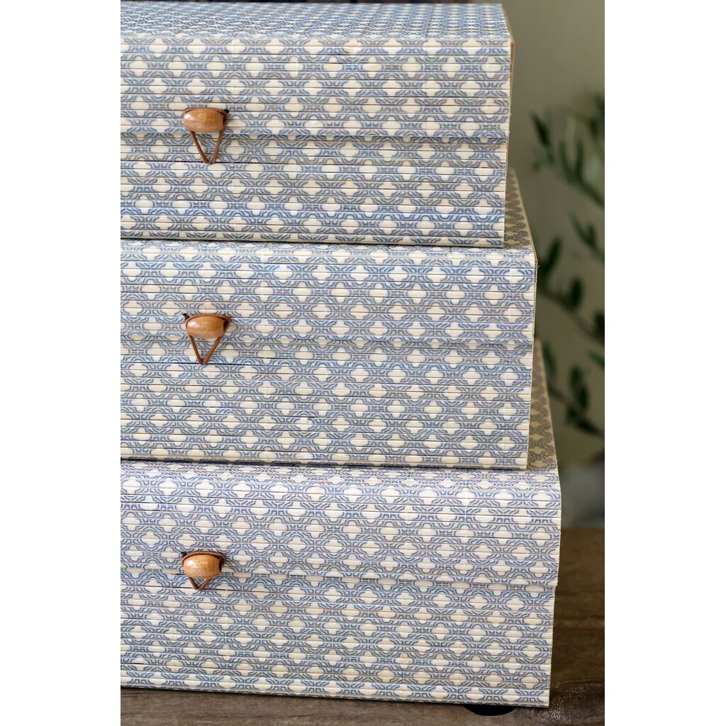 Amilly Schachteln aus Bambus 3er Set