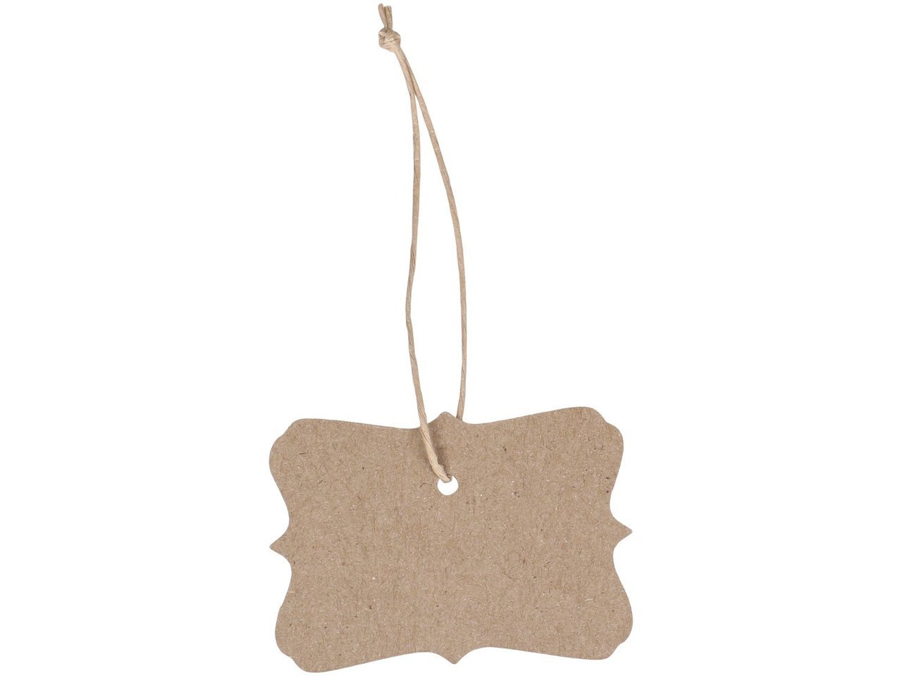 Anhänger mit gewellter Kante