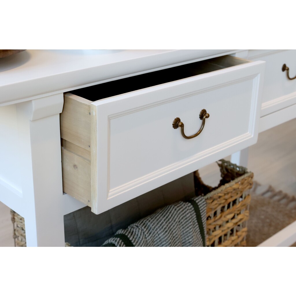 Anrichtetisch mit zwei Schubladen