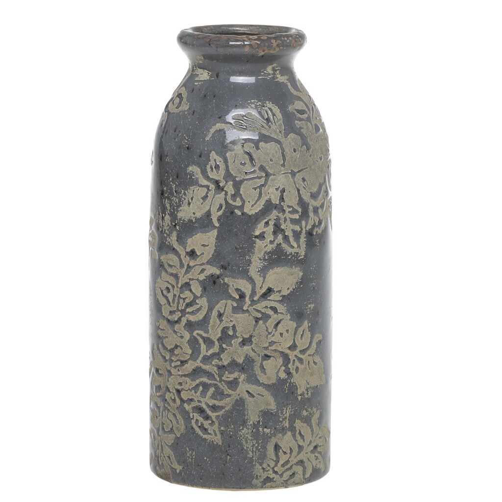 Chic Antique Antibes Vase mit Blumenmuster Preview Image