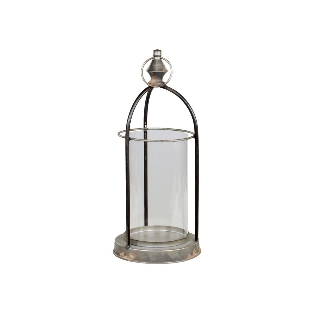 Antik Laterne, Eisen und Glas