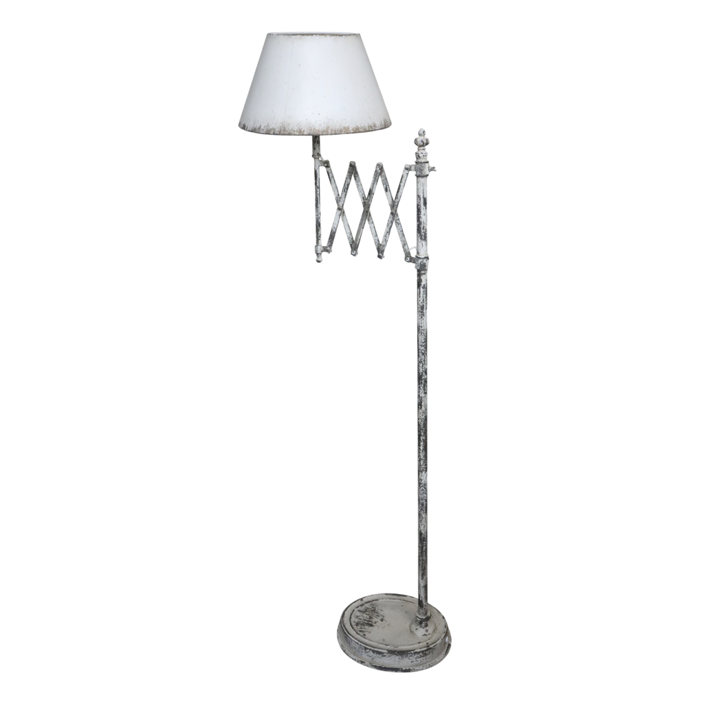 Chic Antique Antike Stehlampe Ziehharmonika Preview Image