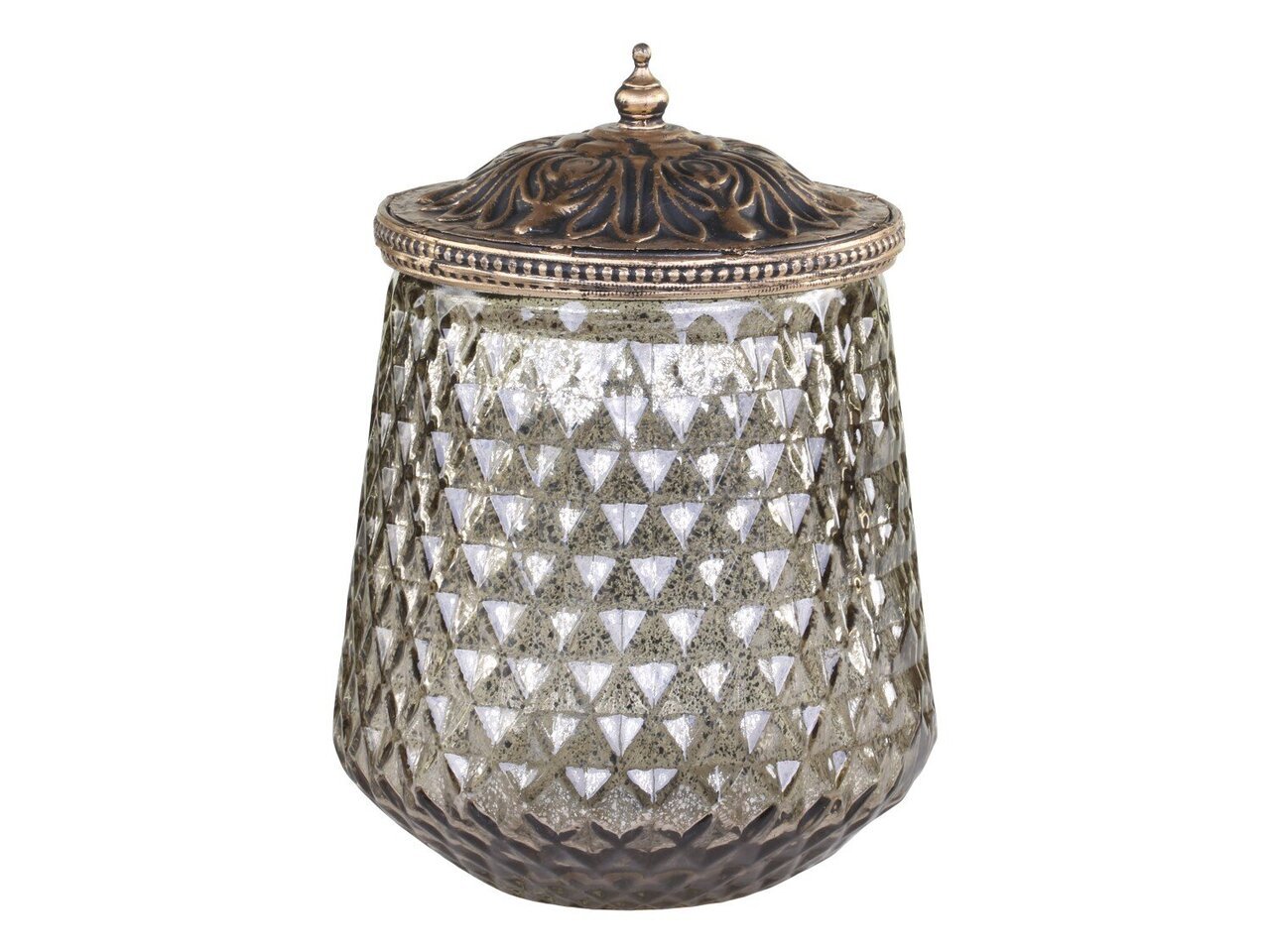 Aufbewahrungsglas mit Perlenkante