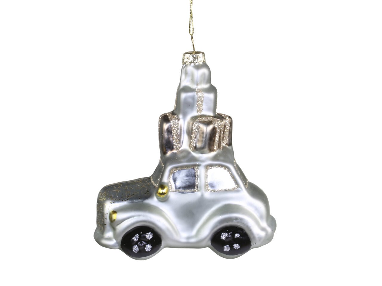 Auto mit Geschenken zum Aufhängen