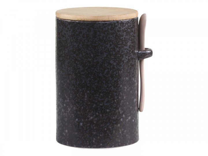 Behälter mit Deckel und Löffel