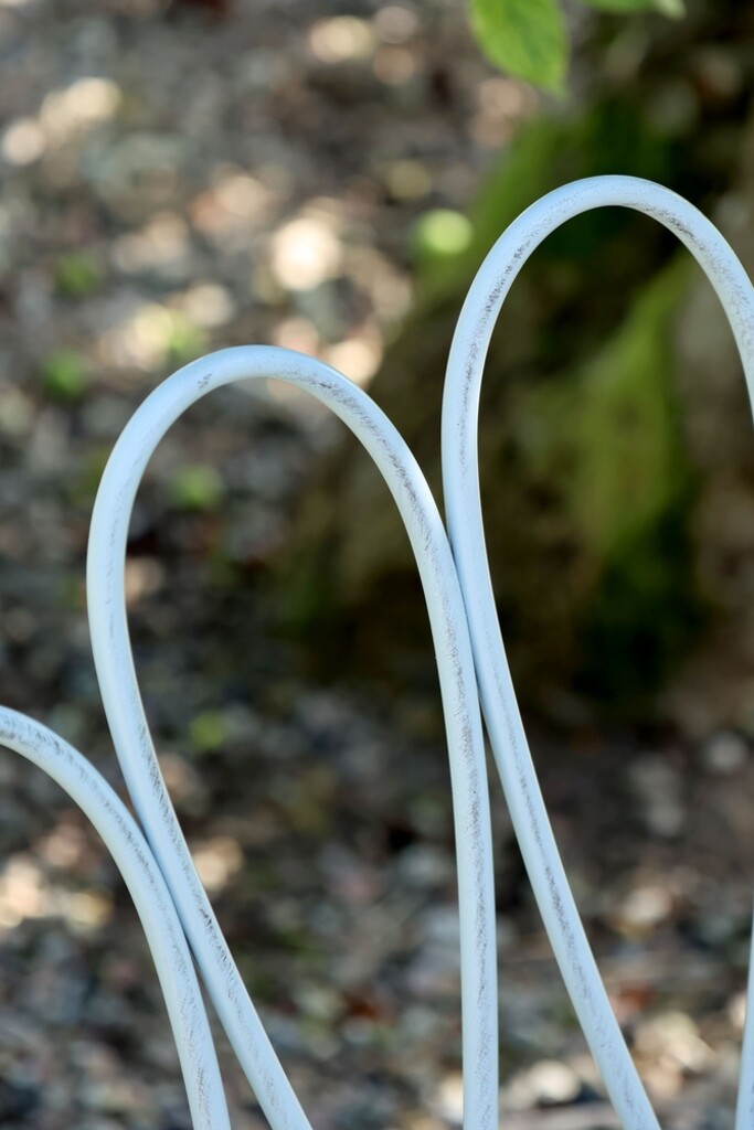 Chic Antique Bistrotisch Set Sky Blue