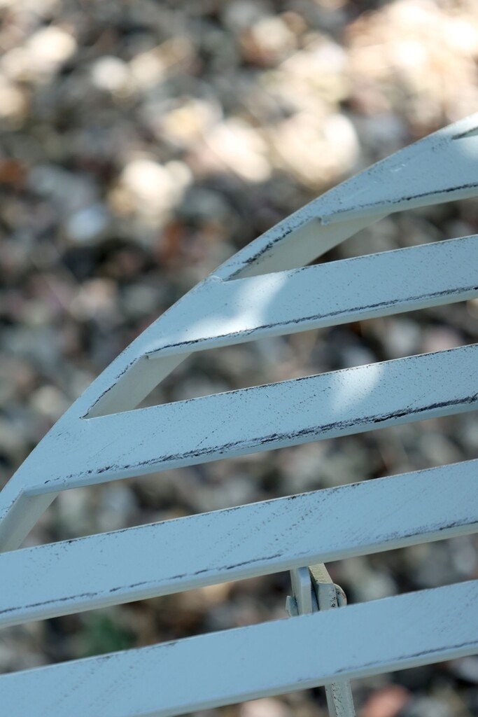 Chic Antique Bistrotisch Set Sky Blue